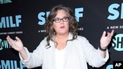 Rosie O'Donnell arrivant à la première de "SMILF" à Los Angeles, le 9 octobre 2017 (AP/Willy Sanjuan)