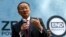 FILE - World Bank Group President Jim Yong Kim addresses the crowd at a program for the "EndPoverty 2030" campaign in Washington.