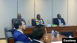 President Emmerson Mnangagwa At Coal Deal Meeting3