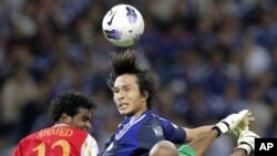 Gol kemenangan Jepang atas Oman dicetak Roichi Made dan Shinji Kagawa (3/6).