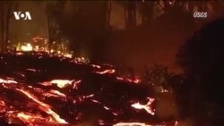 Лава угрожает электорстанции на Гавайях