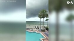 Multiple Waterspouts Rise Near Florida Beach 