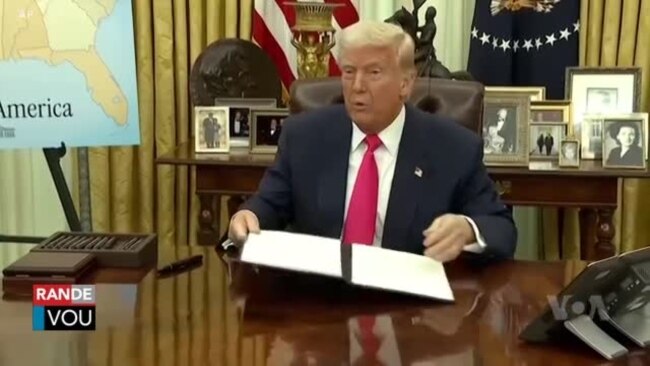 Trump Ranvwaye Tarif sou Pwodui ki Soti Meksik, Kanada pou yon Mwa 