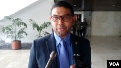 Anggota Komisi Hukum DPR RI, Nasir Djamil (foto: Fathiyah/VOA).