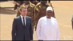 Visite d'Emmanuel Macron au Mali (vidéo)