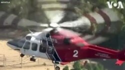 Լոս Անջելեսում փրկարարները ուղղաթիռով տեղափոխել են ծուղակում հայտնված ձին