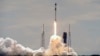 FILE - A SpaceX Falcon 9 rocket lifts off from launch pad 40 at Cape Canaveral Space Force Station Saturday, at Cape Canaveral, Florida, Sept. 28, 2024.