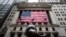 FILE - The New York Stock Exchange is seen in the financial district of lower Manhattan during the outbreak of the coronavirus disease in New York City, April 26, 2020.