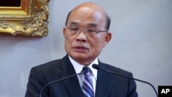 Perdana Menteri Taiwan Su Tseng-chang 