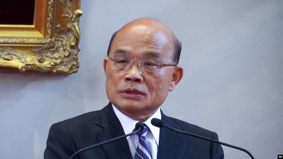 Thủ tướng Đài Loan Tô Trình Xương. 