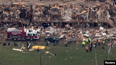 Rescuers Continue Search at Texas Explosion Site