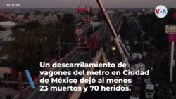 México: al menos 23 muertos y 70 heridos tras colapso de paso elevado del Metro