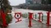 Daerah yang terendam banjir di Sungai Wien setelah hujan lebat di Wina, Austria, 15 September 2024. (Foto: REUTERS/Lisa Leutner)