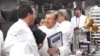 Chef Daniel Boulud, center, as well as chefs Thomas Keller and Jérôme Bocuse, started a nonprofit called Ment'or that helps aspiring chefs.
