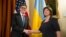 Джейкоб Лью і Наталія Яресько у Вашингтоні