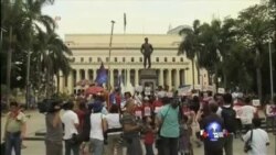 菲律宾爆发反美抗议