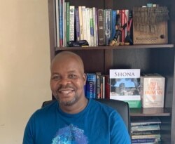 Dewa Mavhinga, the Southern Africa Director at Human Rights Watch, seen here Aug. 29, 2020, in Harare, says Chin’ono’s arrest sends a warning. (Columbus Mavhunga/VOA)