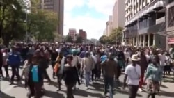 Zanu PF supporters March in Harare