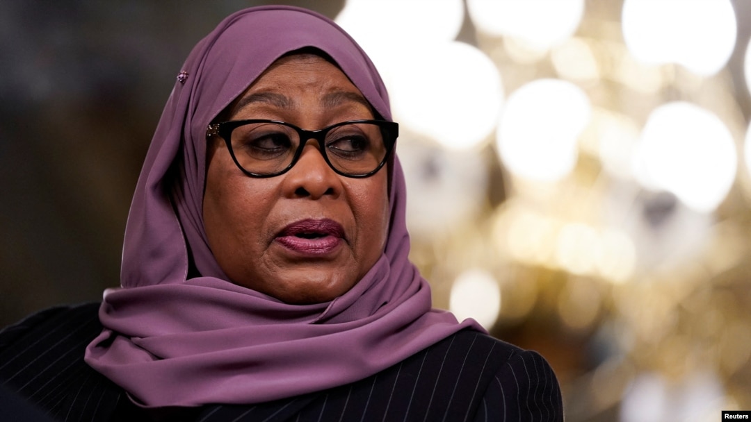 Perezida wa Tanzaniya, Samia Suluhu Hassan.
