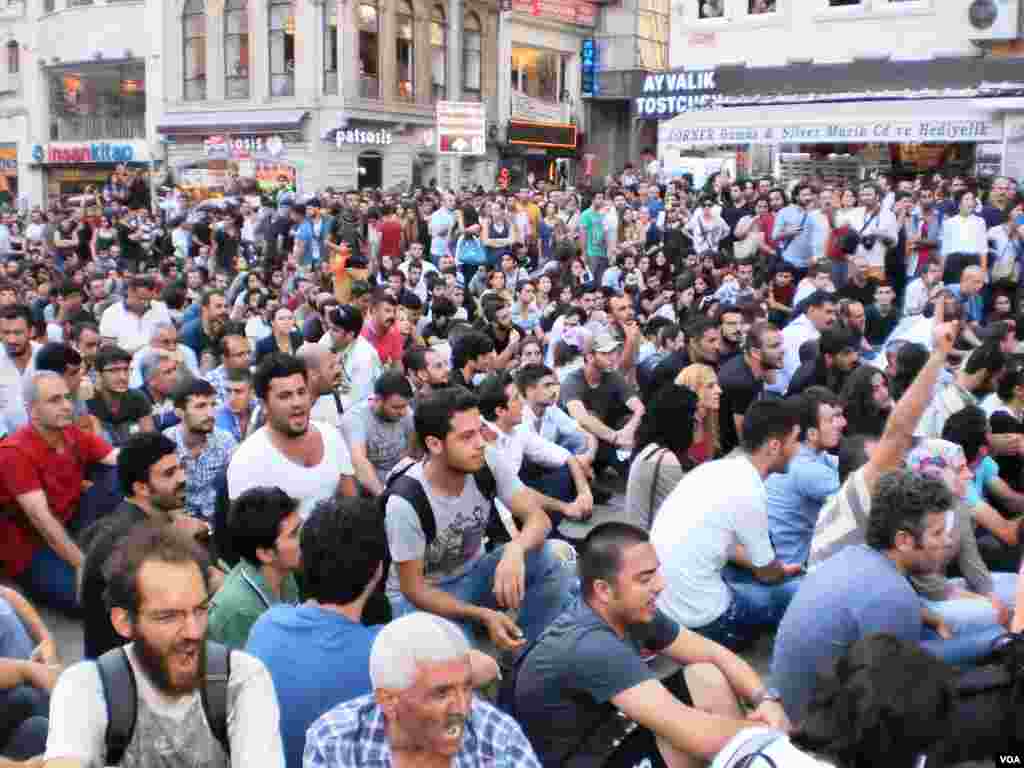 Istanbul protest