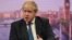 Britanski ministar spoljnih poslova Boris Johnson gostuje na BBC-u u Londonu, 15. april 2018. (Jeff Overs/BBC handout via Reuters)