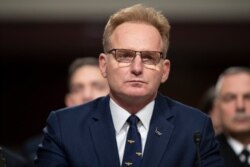 Acting Navy Secretary Thomas Modly testifies during a hearing of the Senate Armed Services Committee, Dec. 3, 2019, in Washington.