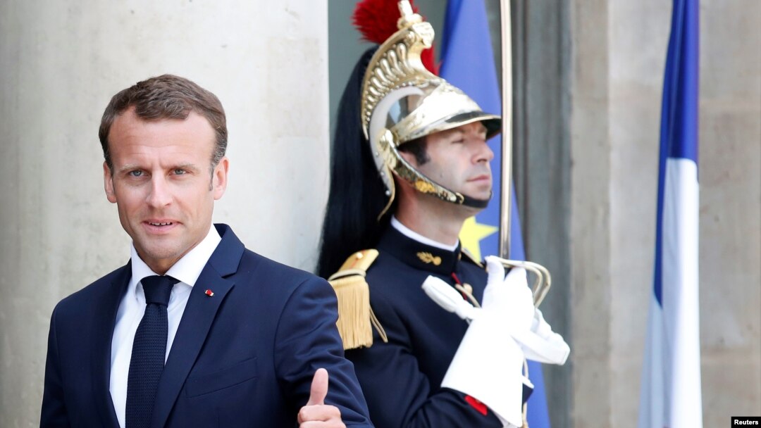 Tổng thống Pháp Emmanuel Macron 