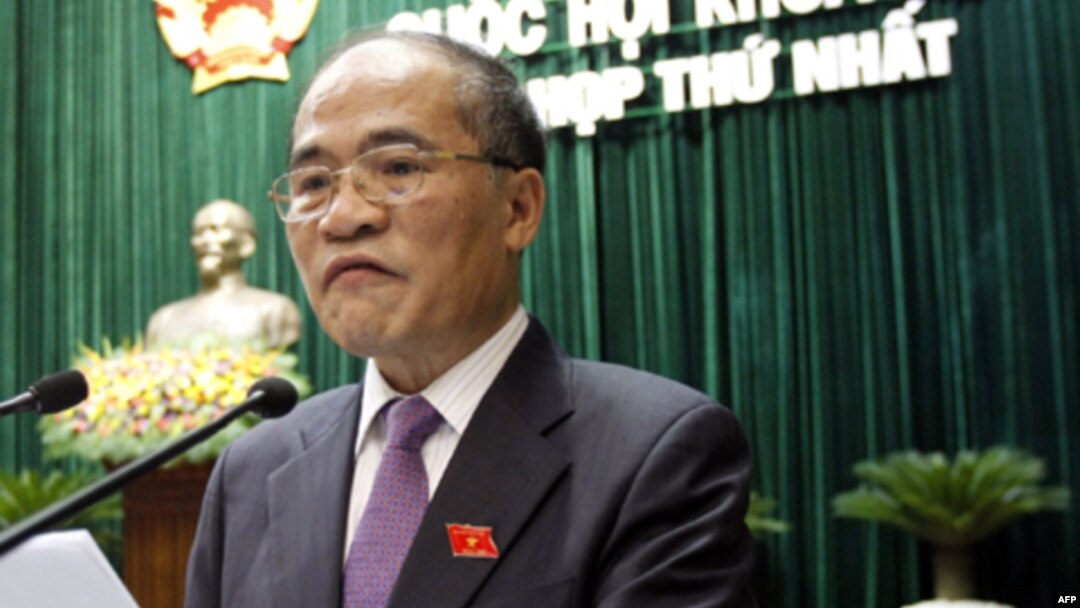 Chủ tịch Quốc hội Việt Nam Nguyễn Sinh Hùng.