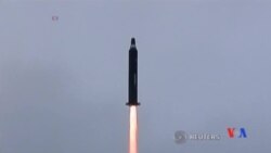 2017-04-16 美國之音視頻新聞: 北韓最新的導彈發射以失敗告終 (粵語)