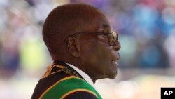 UMongameli Robert Mugabe.