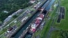 FILE - A cargo ship traverses the Agua Clara Locks of the Panama Canal in Colon, Panama, Sept. 2, 2024.