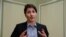Thủ tướng Canada Justin Trudeau trả lời phỏng vấn Reuters ở Kyiv, Ukraine, ngày 8/5/2022.