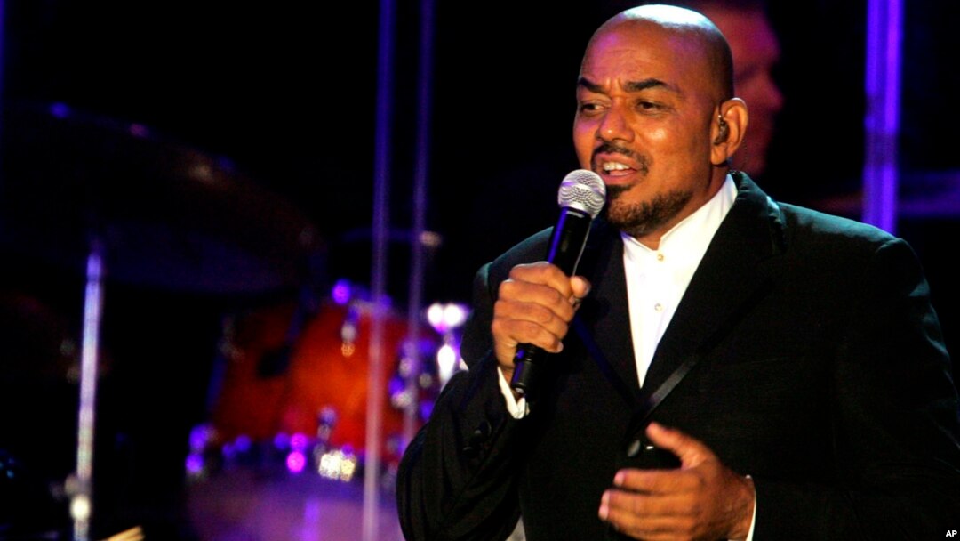 FILE - In this July 28, 2007, file photo, James Ingram performs during the Grammy Foundation's "Starry Night Benefit Honoring Quincy Jones" held at UCLA Tennis Center in Los Angeles.