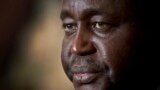 President of the Central African Republic Francois Bozize, at the presidential palace in Bangui, Central African Republic.