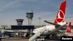 L’aéroport international d’Istanbul, Turquie, 27 mars 2017.