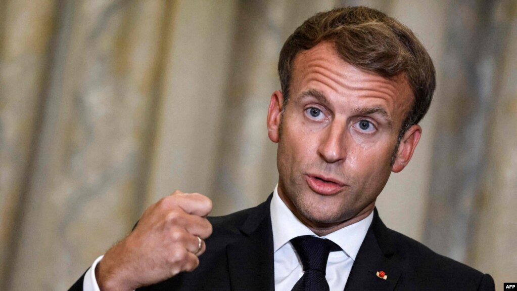 Tổng thống Pháp Emmanuel Macron.