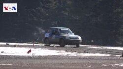 په سوات کې په واوره د موټرو مسابقه وشوه