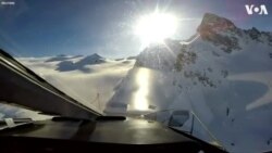 Բացառիկ կադրեր՝ Ալպերում ուղղաթիռի կործանումից