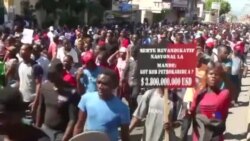 2018-11-19 美國之音視頻新聞: 海地紀念獨立戰役 人民發動反貪示威要求總統下台