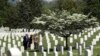 Trump Visits Arlington National Cemetery Before Memorial Day