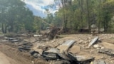 Aftermath of Hurricane Helene in North Carolina