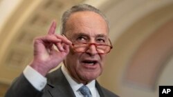 Ketua fraksi minoritas Senat AS, Senator Chuck Schumer