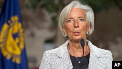 Direktur IMF Christine Lagarde diselidiki dalam kasus korupsi sewaktu ia menjabat Menkeu di Perancis (foto: dok).