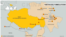 Locations of self-immolations in Tibet