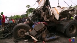 Ajali ya barabarani huko Simba Moto, Tanzania