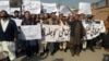 Peshawar Journalists protest 1