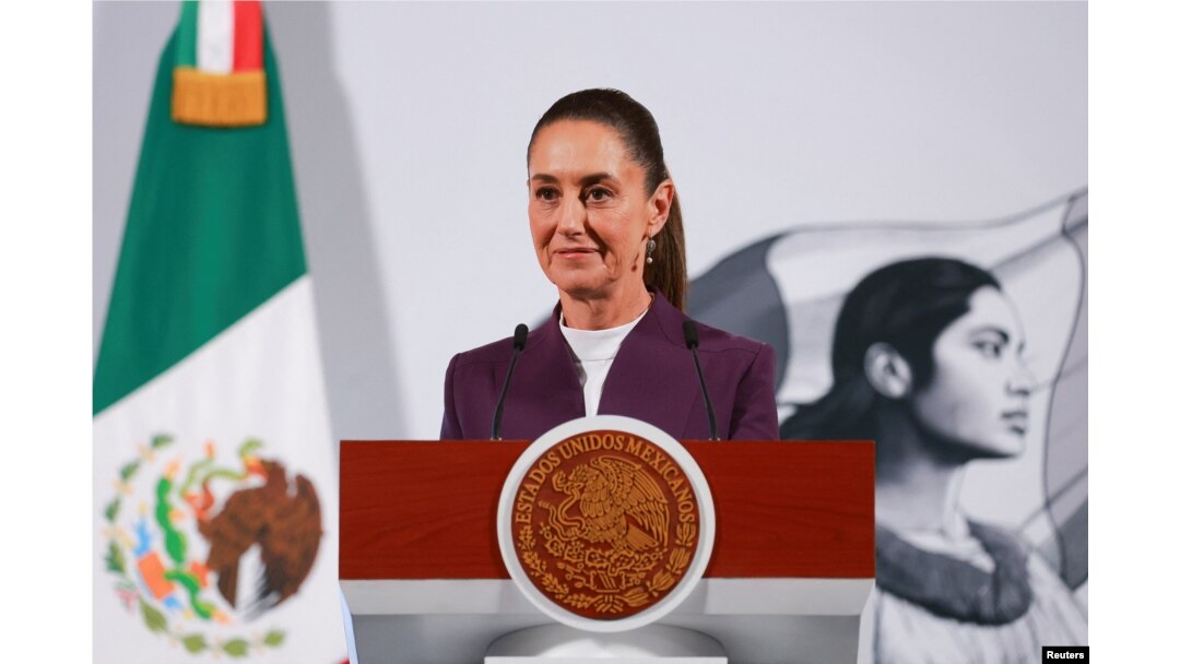 Meksika rahbari Klaudiya Sheynbaum, Mexiko, 4-mart, 2025