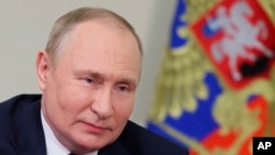 Tổng thống Nga Vladimir Putin (Tư liệu) 
