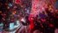 FILE - Revelers toss confetti over Times Square during New Year's Eve celebrations in New York January 1, 2015. 