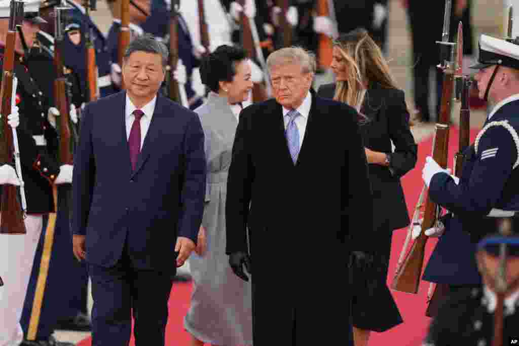 APTOPIX US China Trump